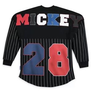Disney Parks Mickey Mouse Baseball Spirit Jersey for Adults Size Small SOLD OUT